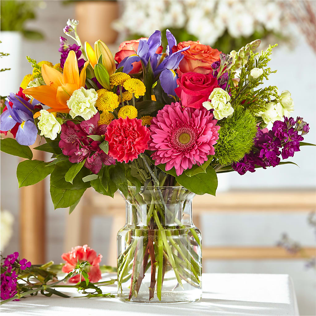 Bold & Bright – A Florist Original – Corner Flowers, Brooklyn NY