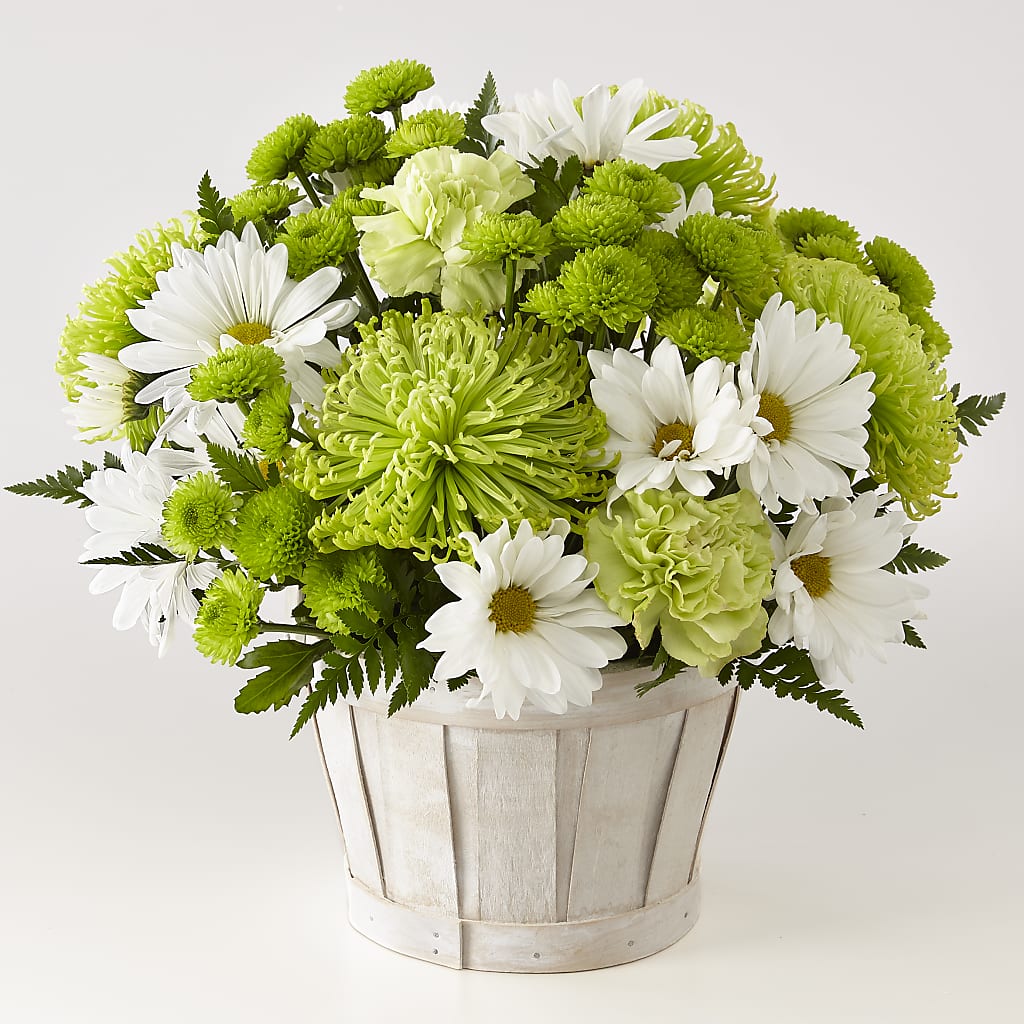 Lucky Charm Basket (Standard) – Corner Flowers, Brooklyn NY