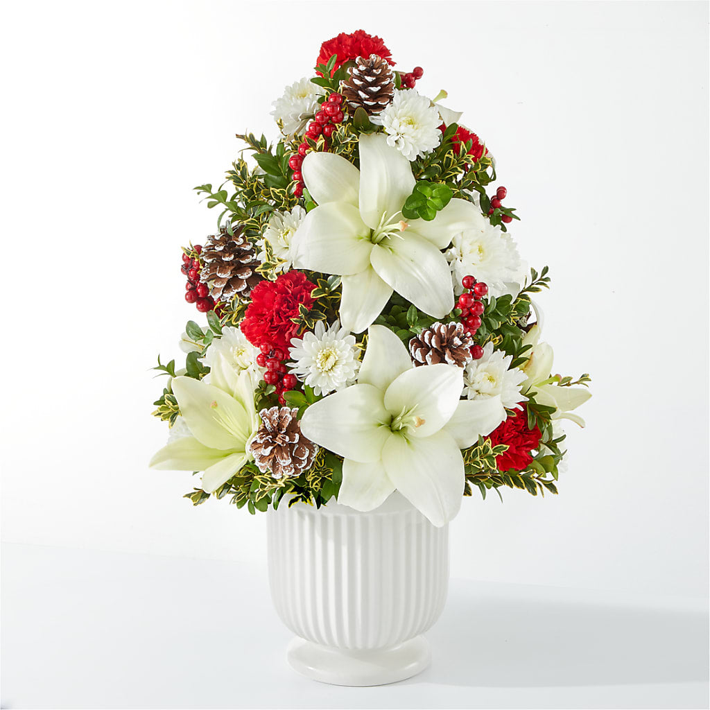 Festive Moments Tree – Corner Flowers, Brooklyn NY