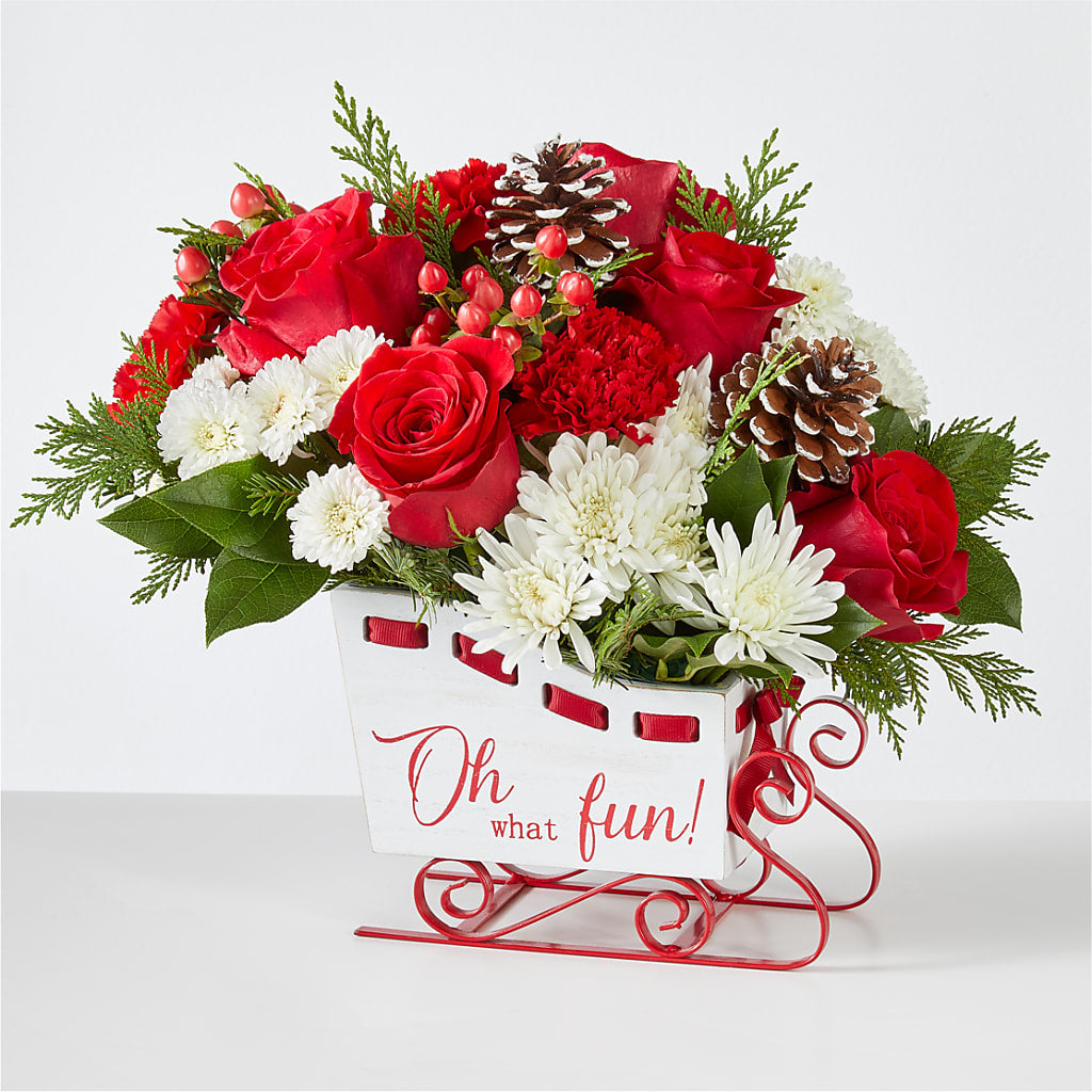 Sleigh Bells Bouquet – Corner Flowers, Brooklyn NY