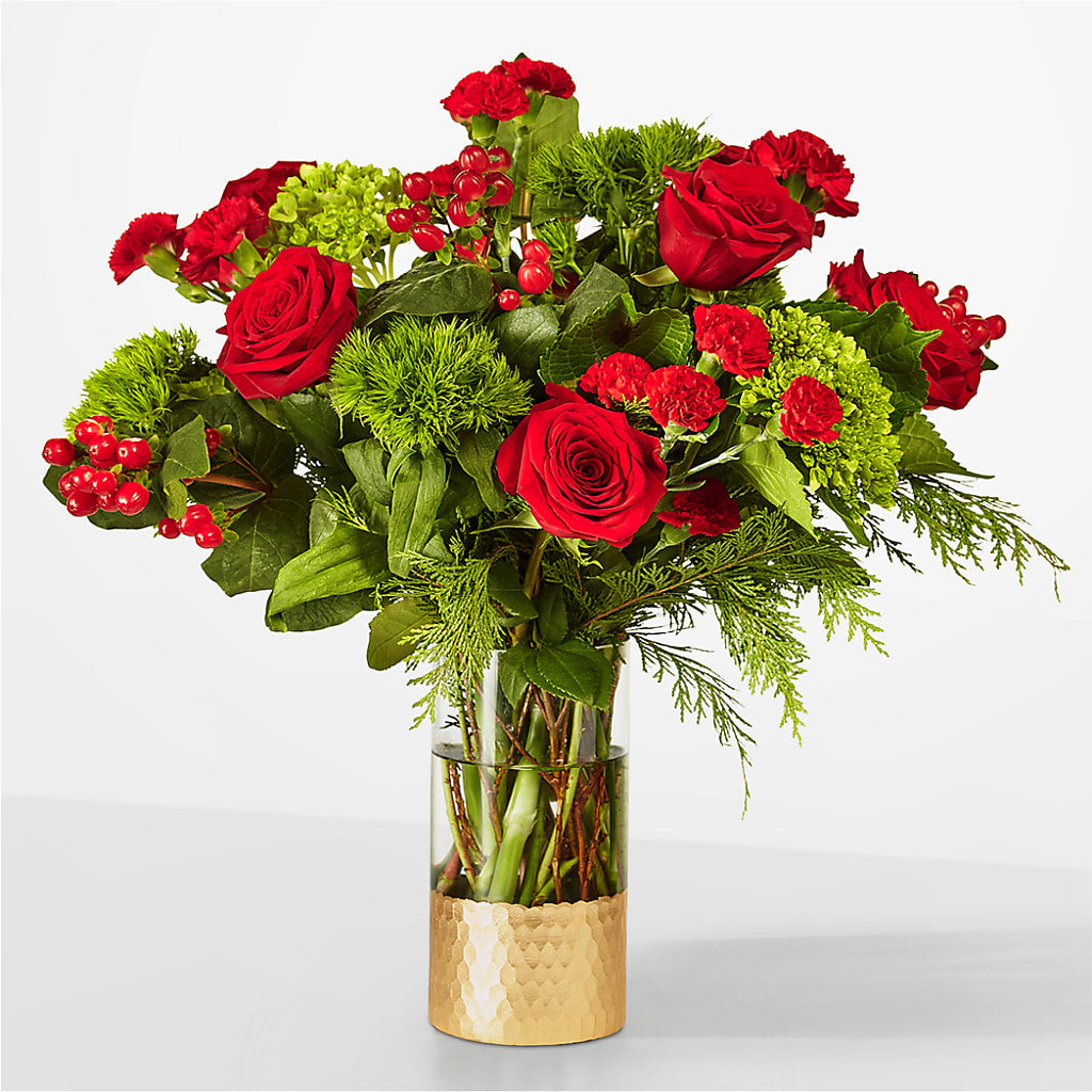 Plaid Throw Bouquet – Corner Flowers, Brooklyn NY