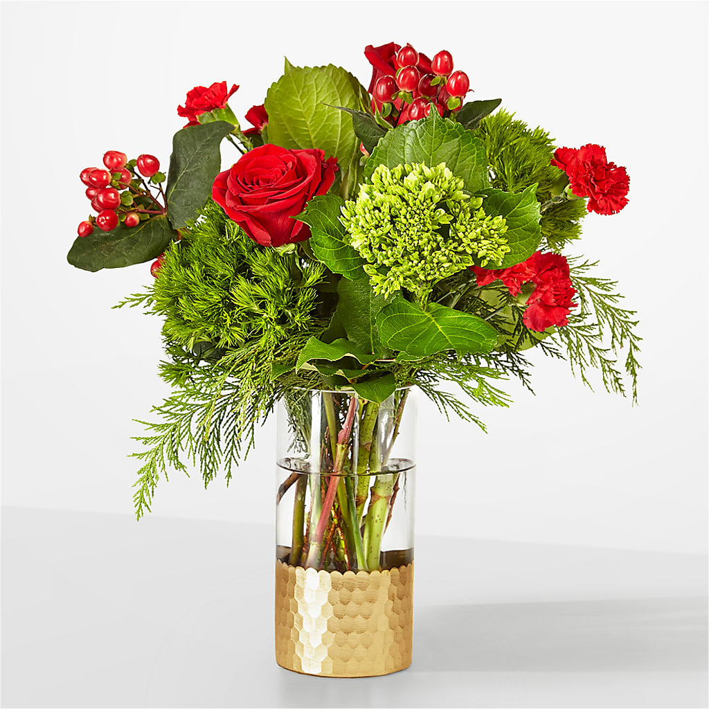 Plaid Throw Bouquet – Corner Flowers, Brooklyn NY