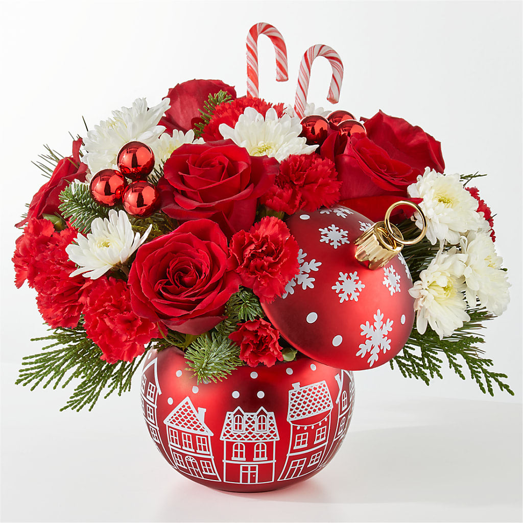 Cheer in the Air Ornament – Corner Flowers, Brooklyn NY