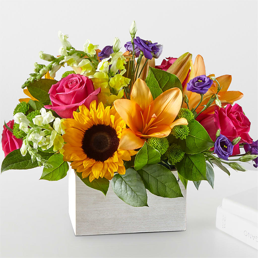 Best Day Box Bouquet – Corner Flowers, Brooklyn NY