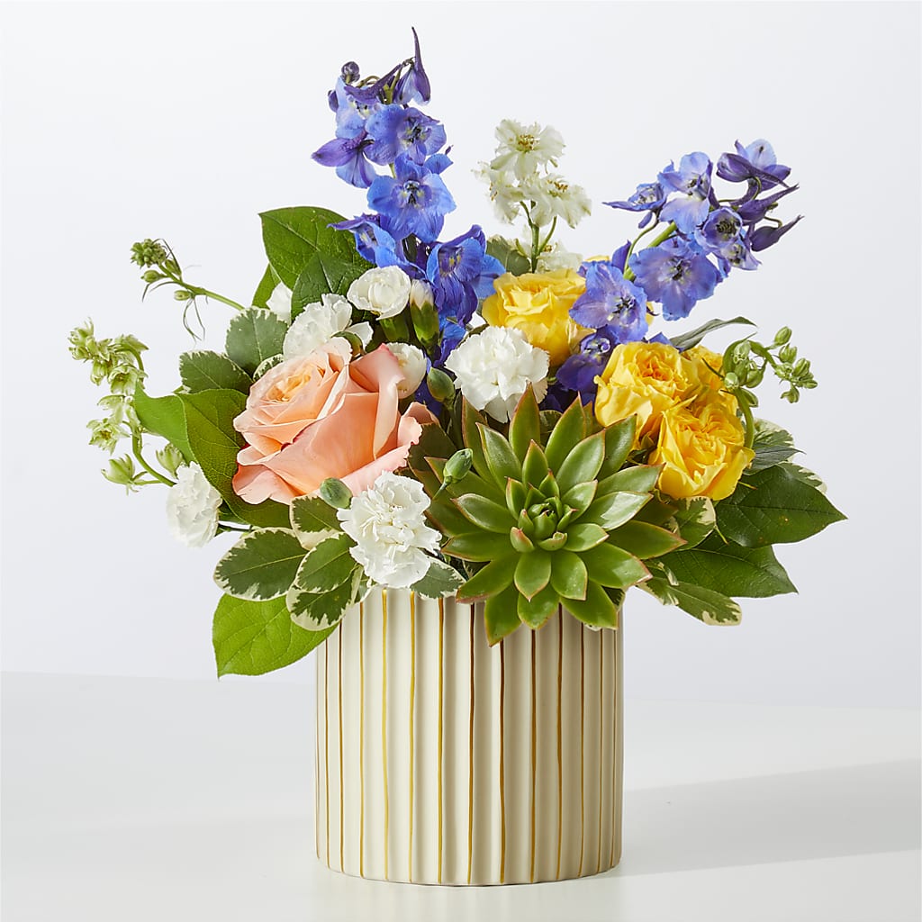 Cobalt Reverie Bouquet – Corner Flowers, Brooklyn NY