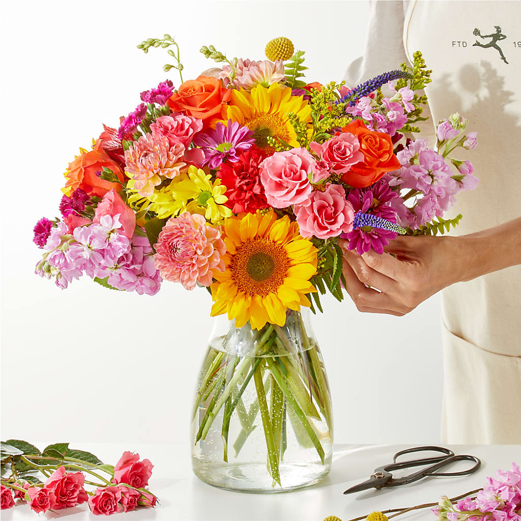 Cue the Confetti - A Florist Original – Corner Flowers, Brooklyn NY