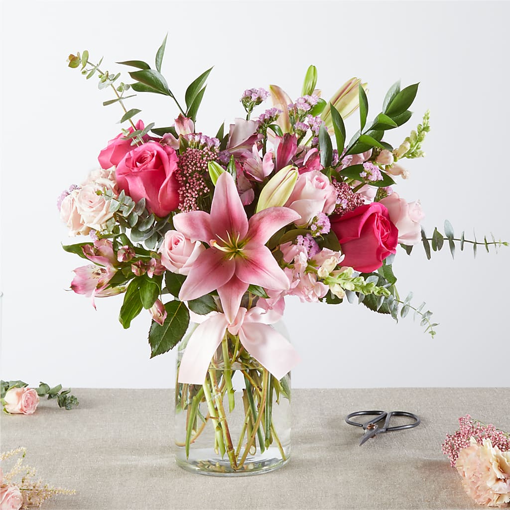 Pink Ribbon - A Florist Original – Corner Flowers, Brooklyn NY