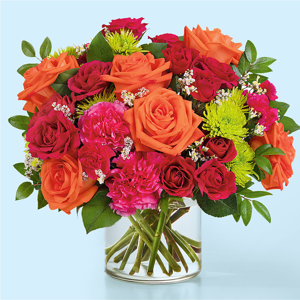 Colorful Carnival Bouquet – Corner Flowers, Brooklyn NY