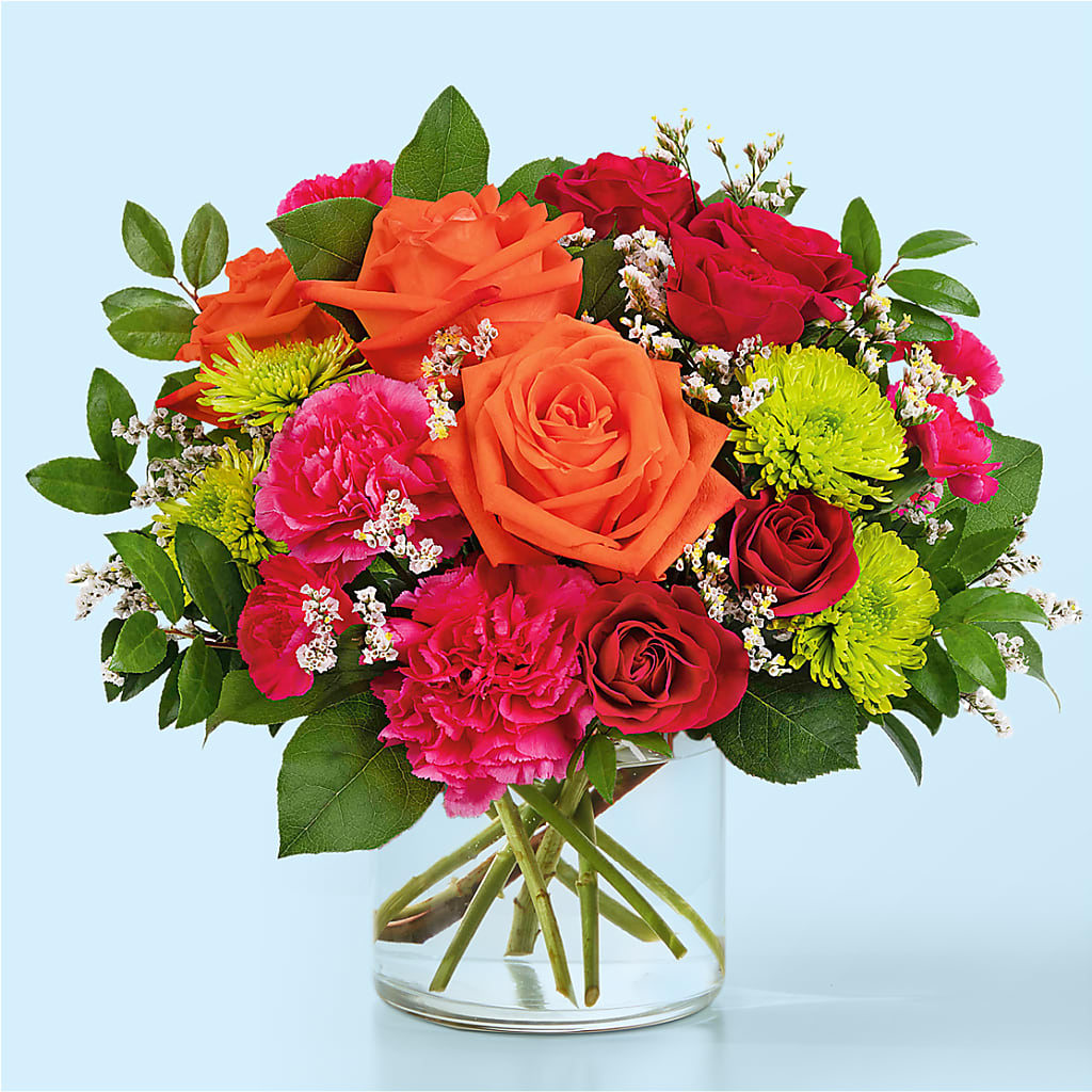Colorful Carnival Bouquet – Corner Flowers, Brooklyn NY