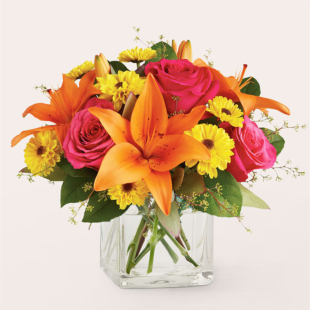 Neon Lights Bouquet – Corner Flowers, Brooklyn NY