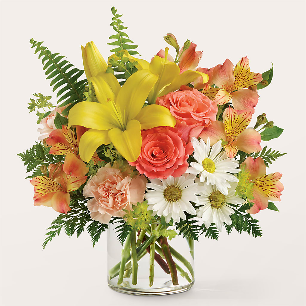 Sunset Strip Bouquet – Corner Flowers, Brooklyn NY
