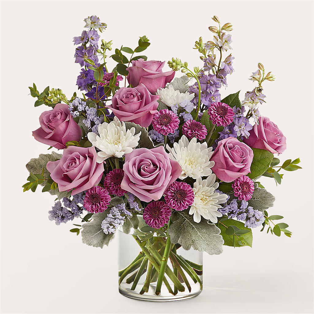 Violet Frost Bouquet – Corner Flowers, Brooklyn NY