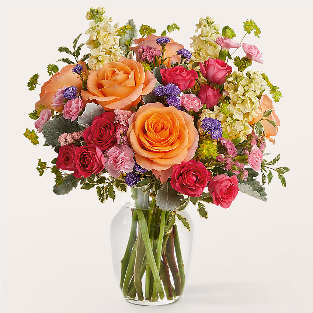 Tangerine Tango Bouquet – Corner Flowers, Brooklyn NY