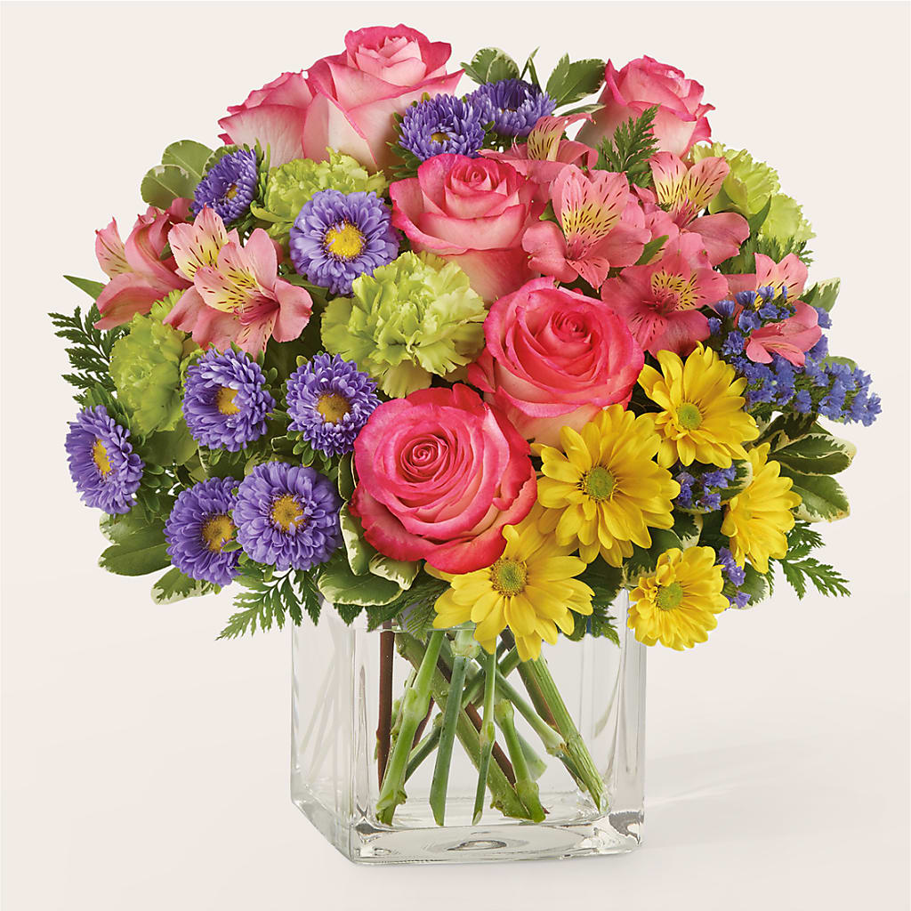 Candy Jar Bouquet – Corner Flowers, Brooklyn NY