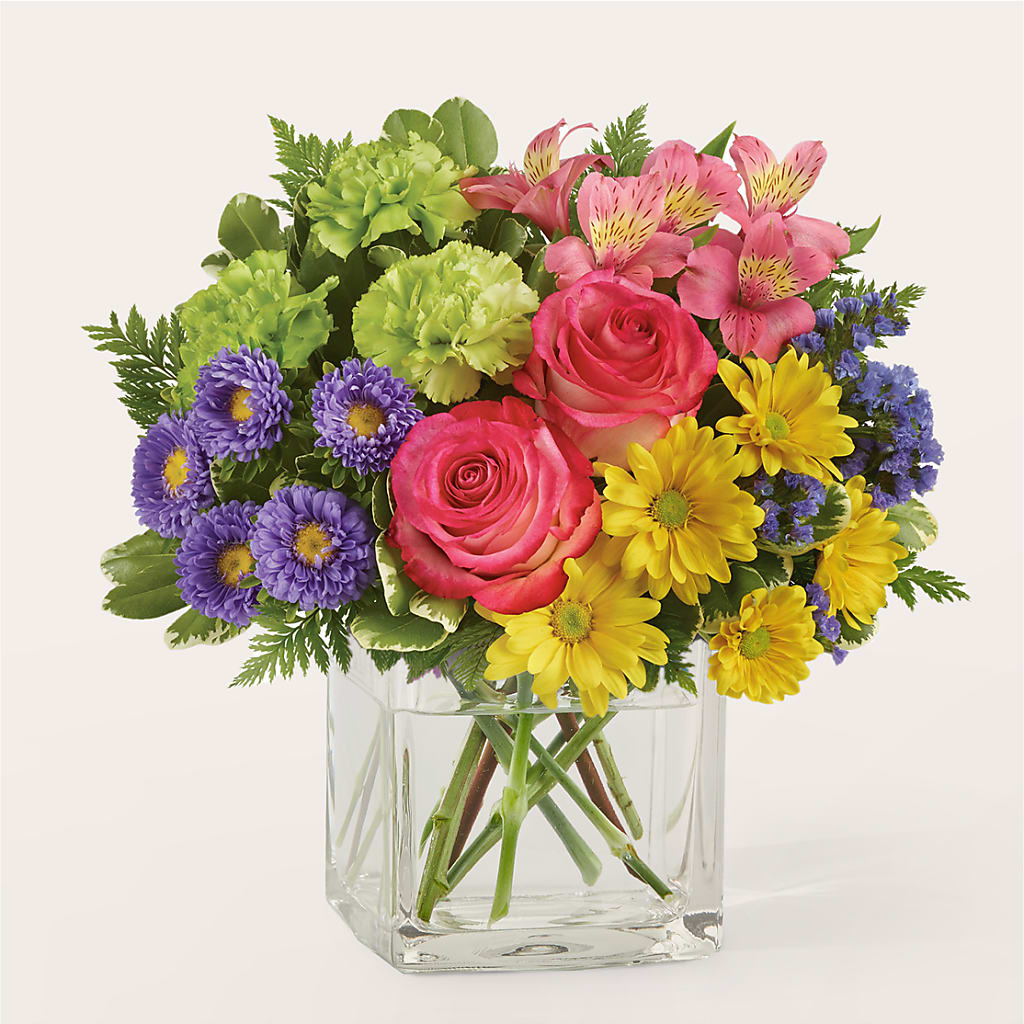 Candy Jar Bouquet – Corner Flowers, Brooklyn NY