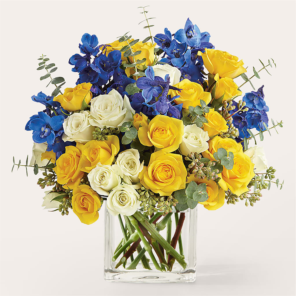 Sparkling Citrine Bouquet – Corner Flowers, Brooklyn NY