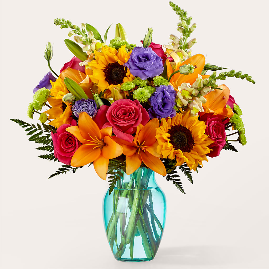 Double Rainbow Bouquet – Corner Flowers, Brooklyn NY