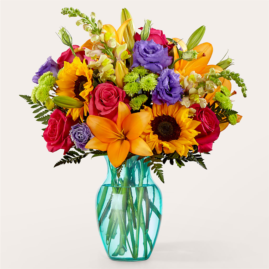 Double Rainbow Bouquet – Corner Flowers, Brooklyn NY