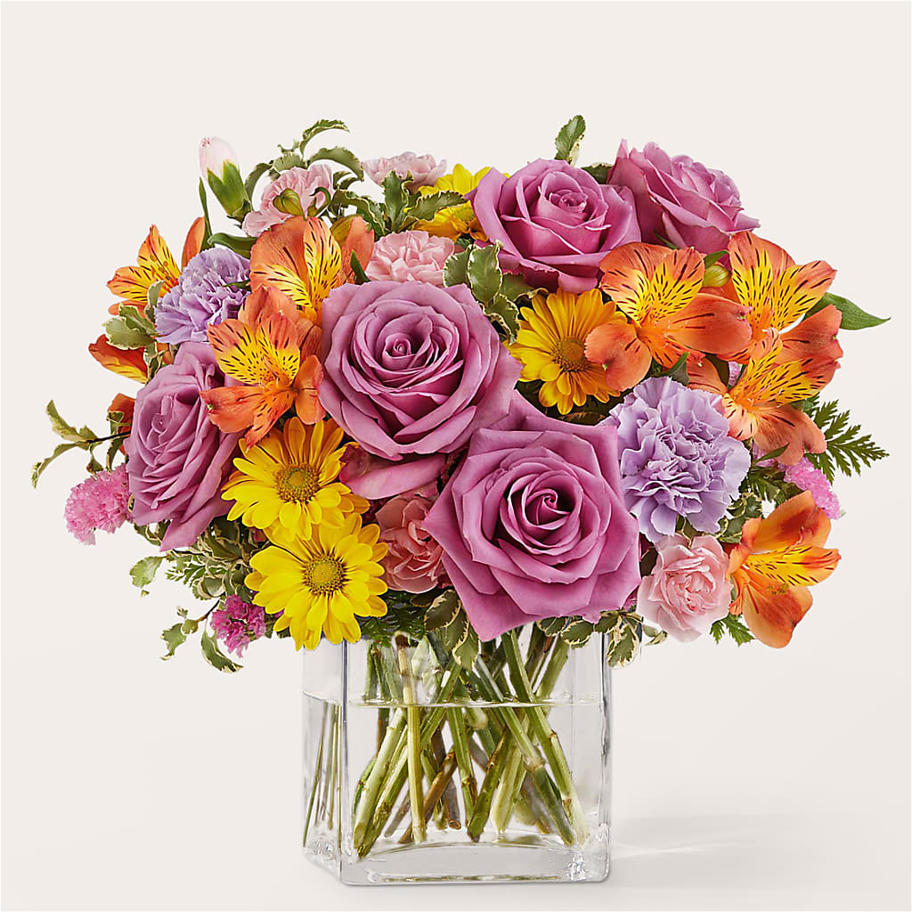 Shades of Happiness Bouquet – Corner Flowers, Brooklyn NY