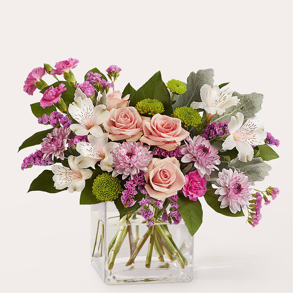 Pink Suede Bouquet – Corner Flowers, Brooklyn NY