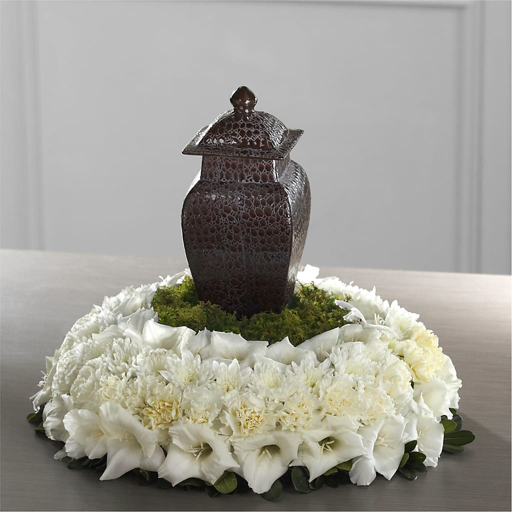 Encircling Grace Arrangement – Corner Flowers, Brooklyn NY