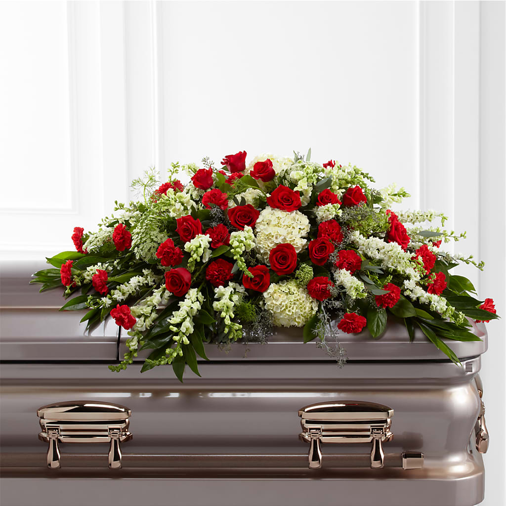 Sincerity Casket Spray – Corner Flowers, Brooklyn NY