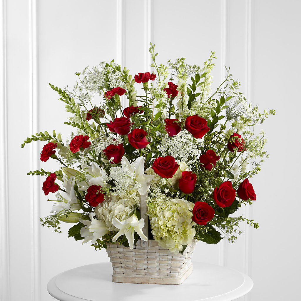 In Loving Memory Arrangement – Corner Flowers, Brooklyn NY