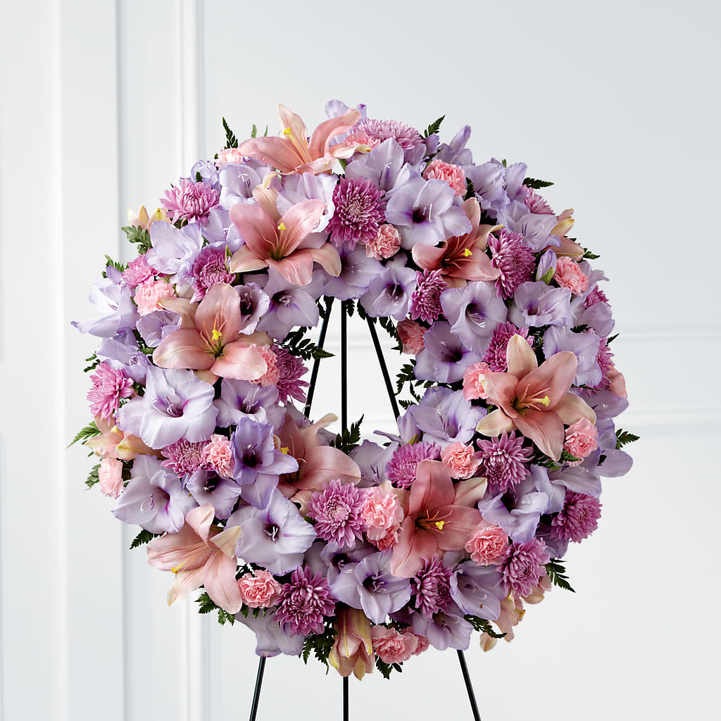 Beloved Friend Wreath – Corner Flowers, Brooklyn NY