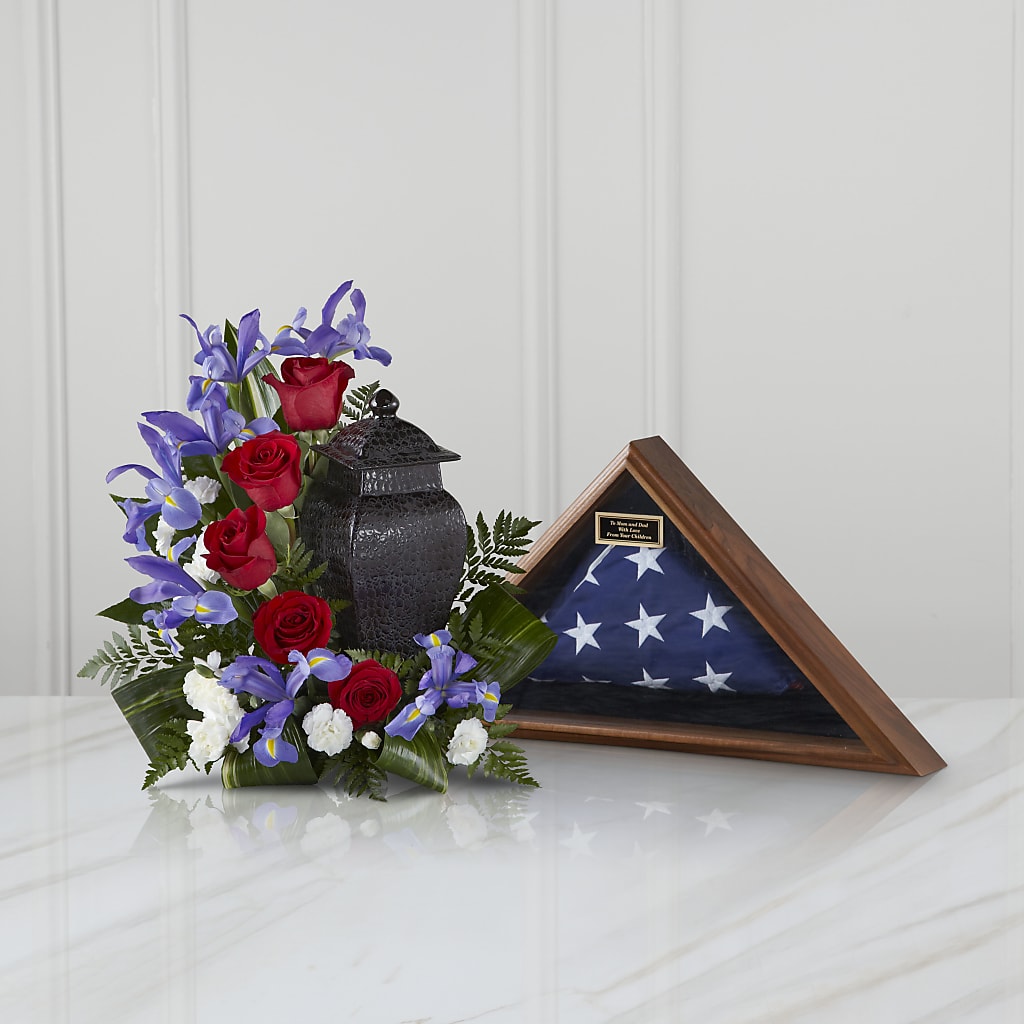 Patriotic Tribute Arrangement – Corner Flowers, Brooklyn NY