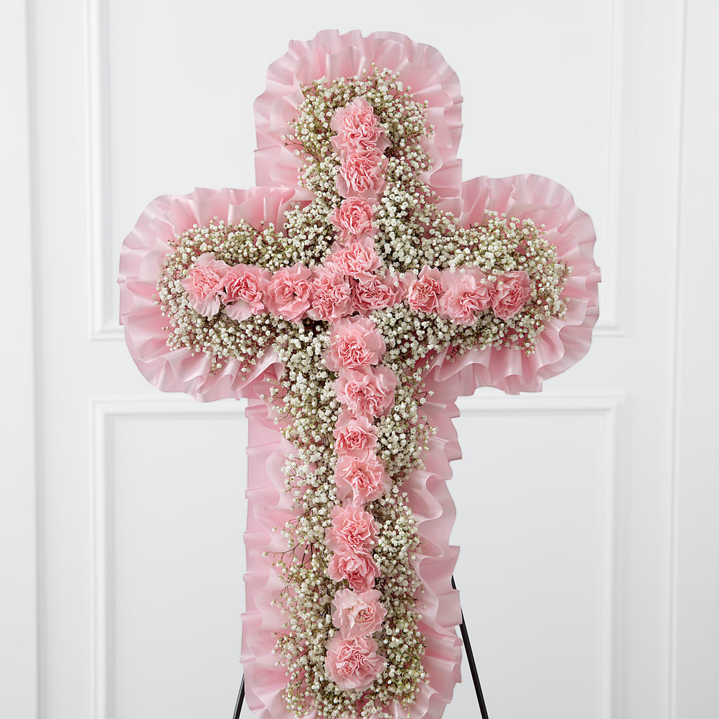 Angel's Cross Easel – Corner Flowers, Brooklyn NY