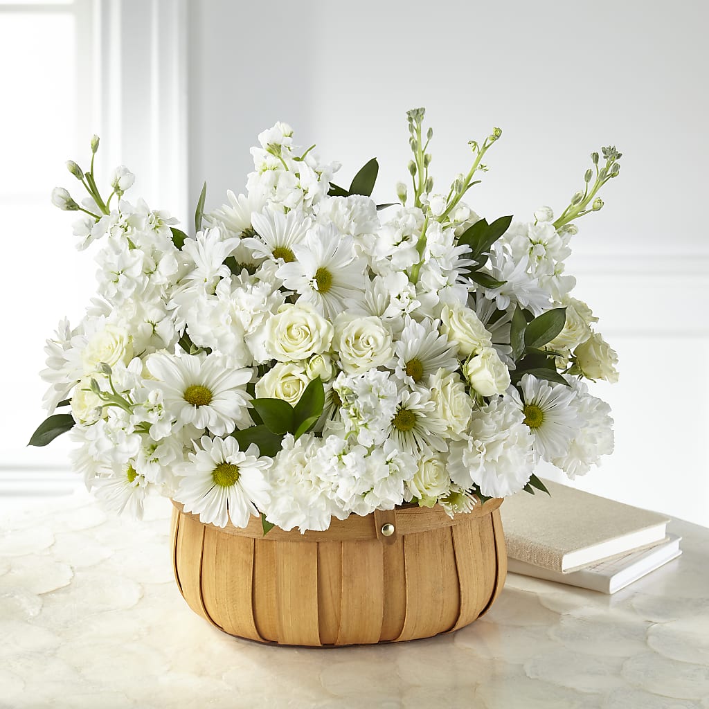 Graceful Garden Basket – Corner Flowers, Brooklyn NY