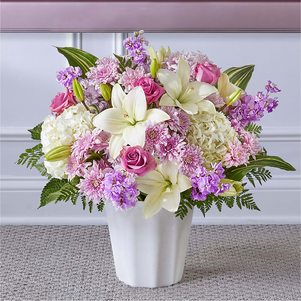 Heaven Sent Floor Basket – Corner Flowers, Brooklyn NY