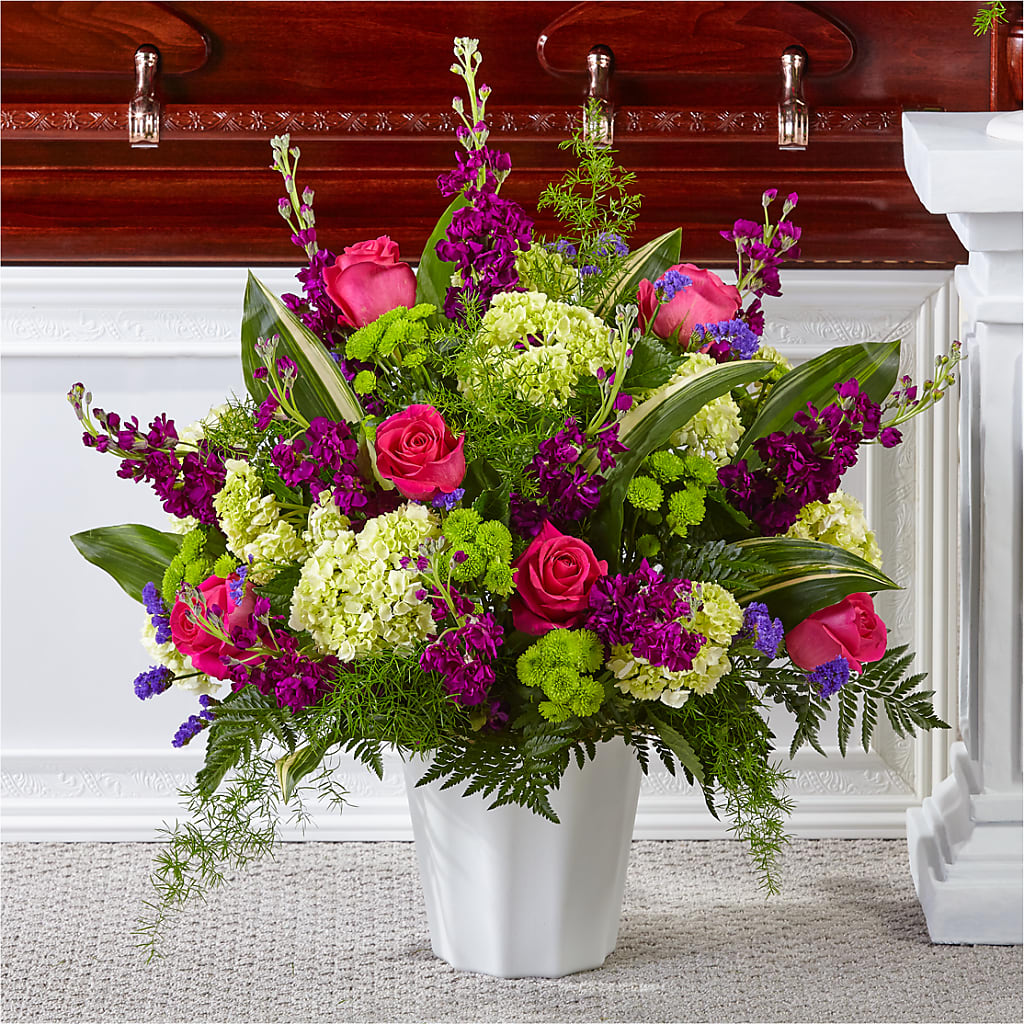 Beautiful Horizons Floor Basket – Corner Flowers, Brooklyn NY