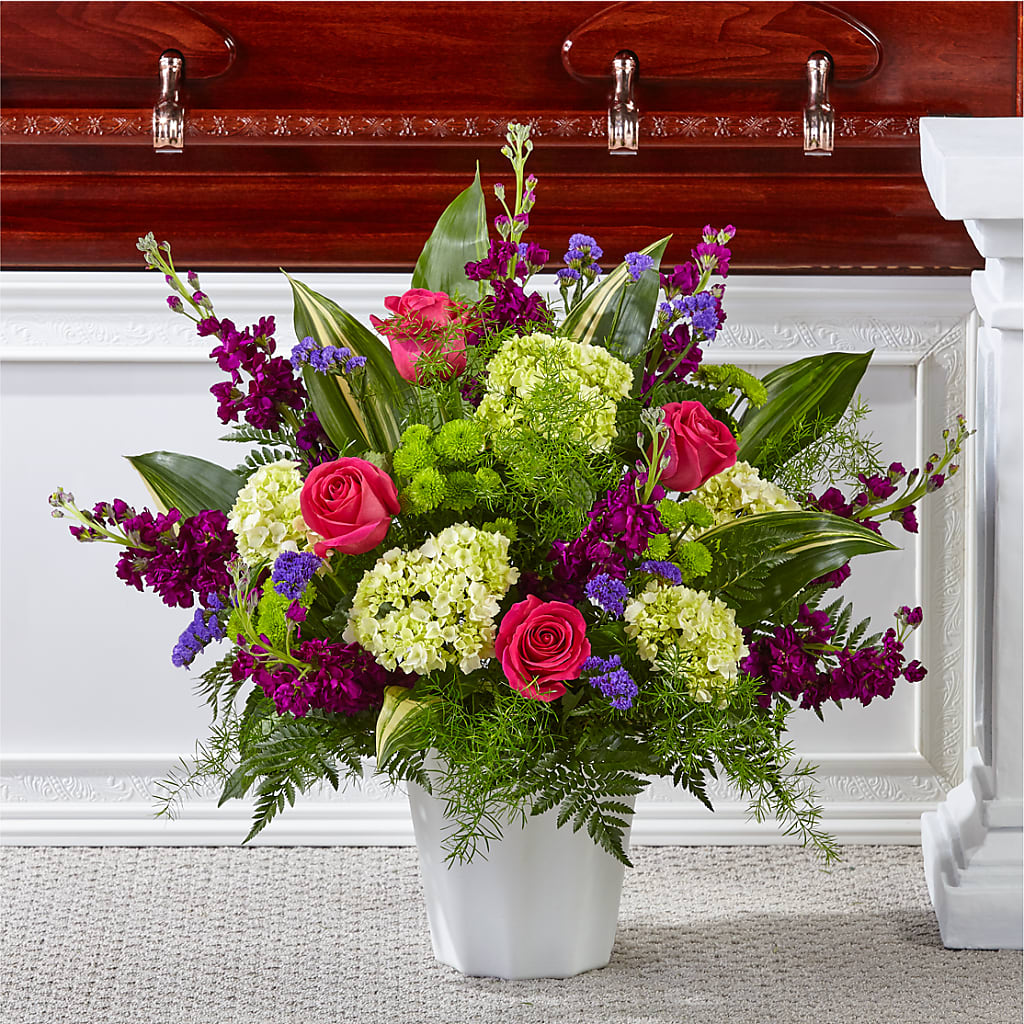 Beautiful Horizons Floor Basket – Corner Flowers, Brooklyn NY