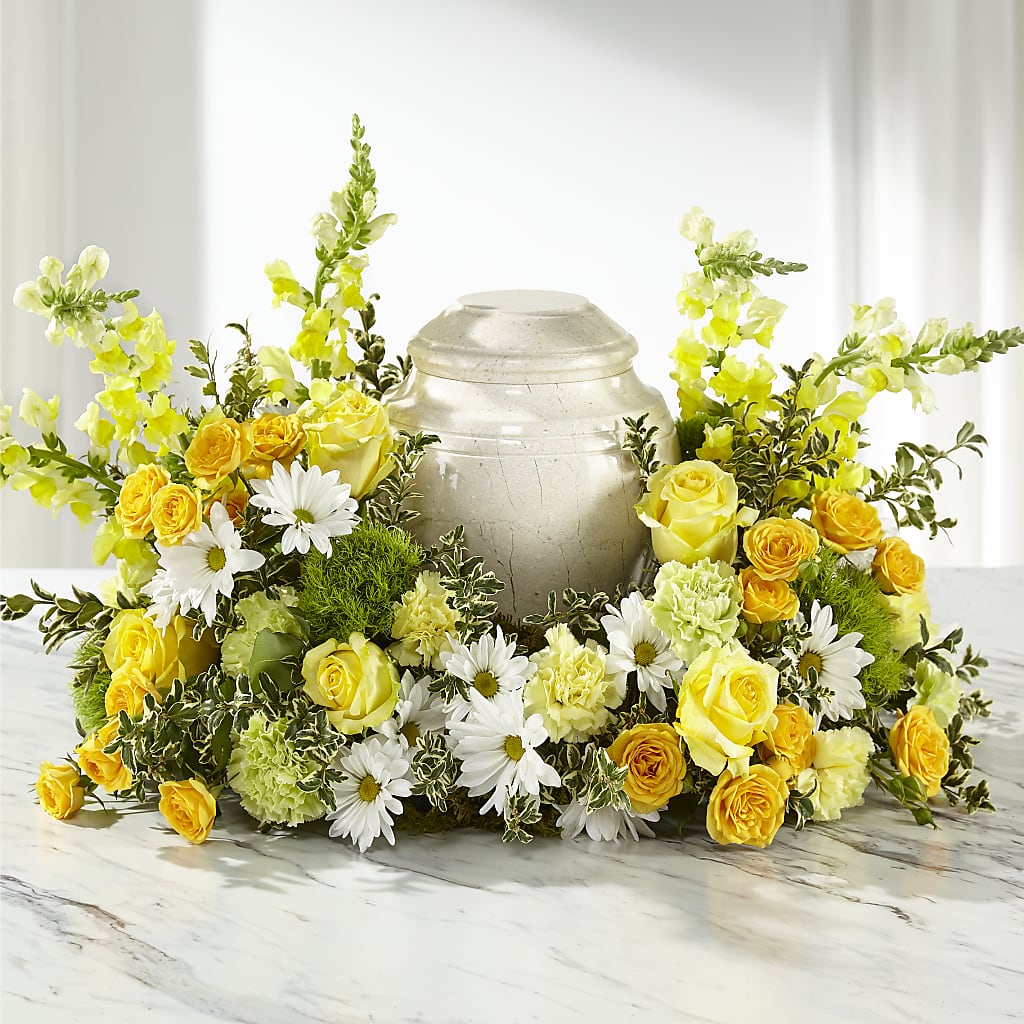 Graceful Love Cremation Adornment – Corner Flowers, Brooklyn NY