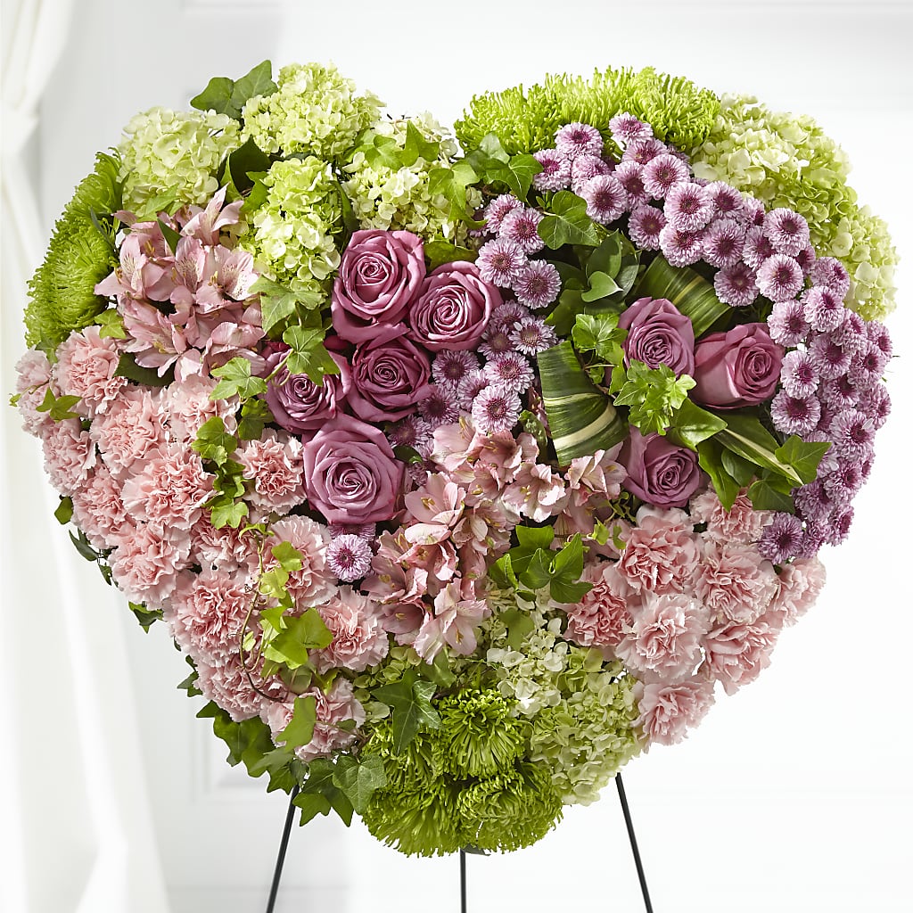 Heartwarming Standing Heart – Corner Flowers, Brooklyn NY
