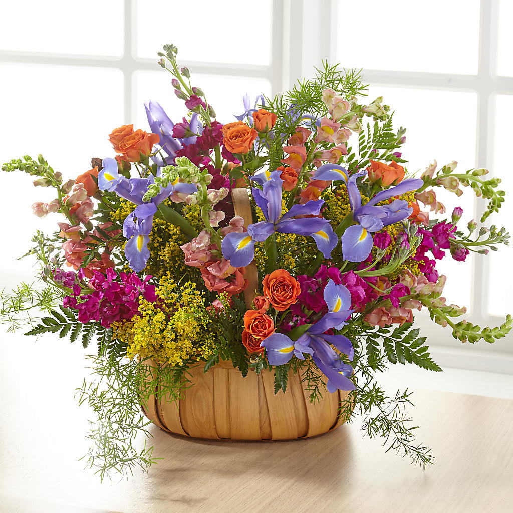 Garden of Life Basket – Corner Flowers, Brooklyn NY