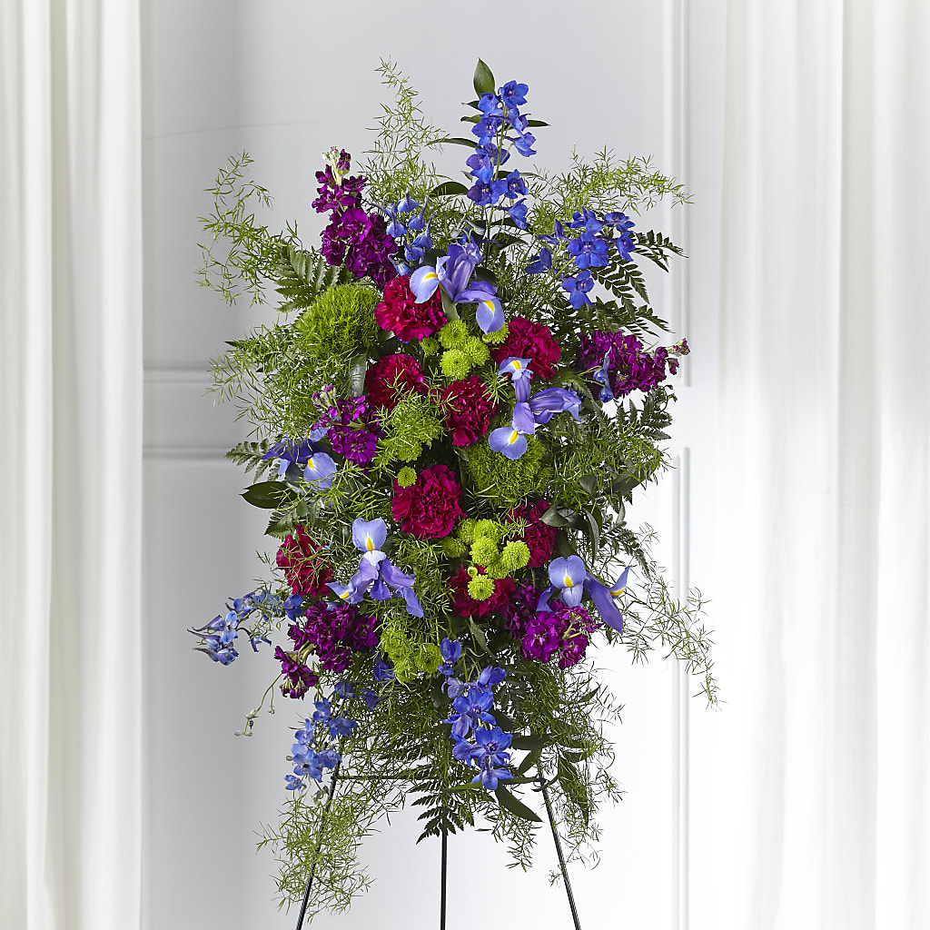 Heavenly Skies Standing Spray – Corner Flowers, Brooklyn NY