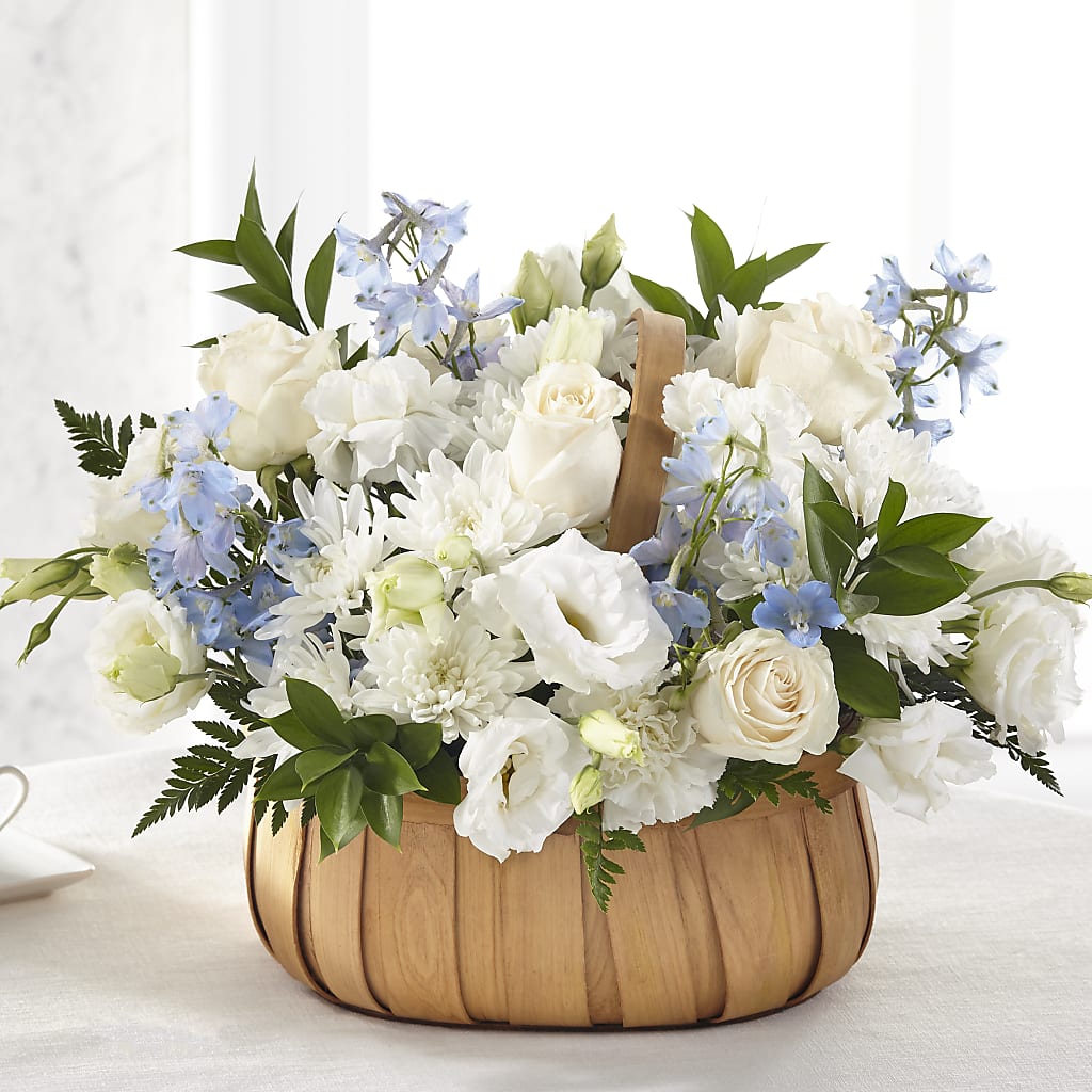 Sincerely Heartfelt Basket – Corner Flowers, Brooklyn NY