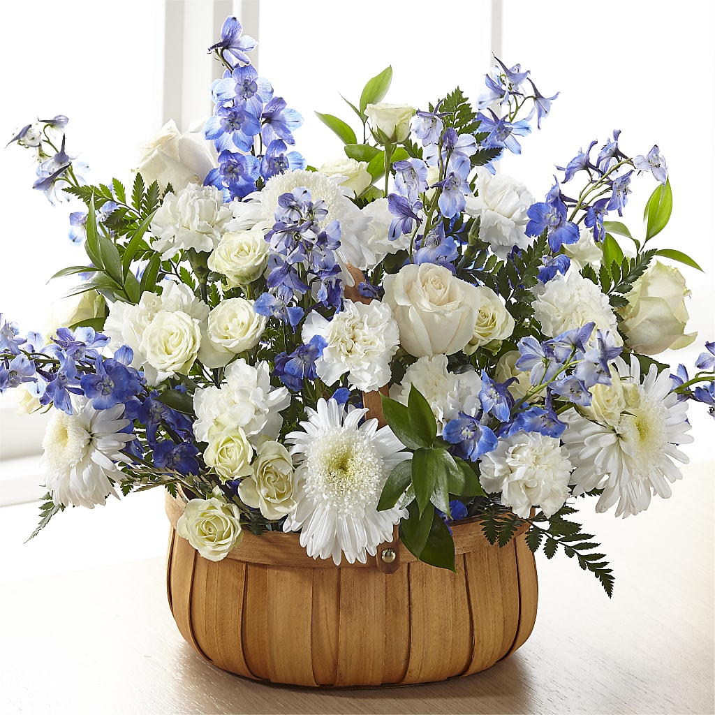 Harmony & Grace Basket – Corner Flowers, Brooklyn NY