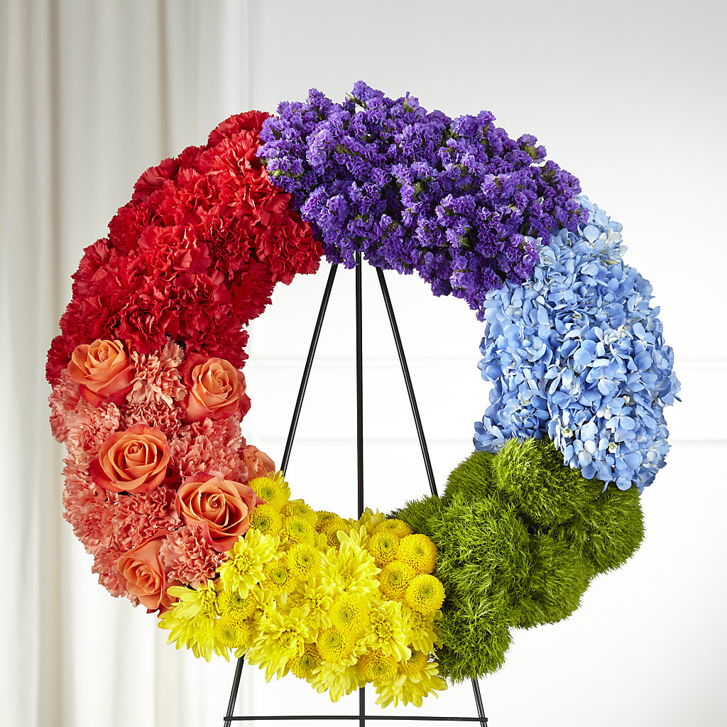 Circle of Love Wreath – Corner Flowers, Brooklyn NY