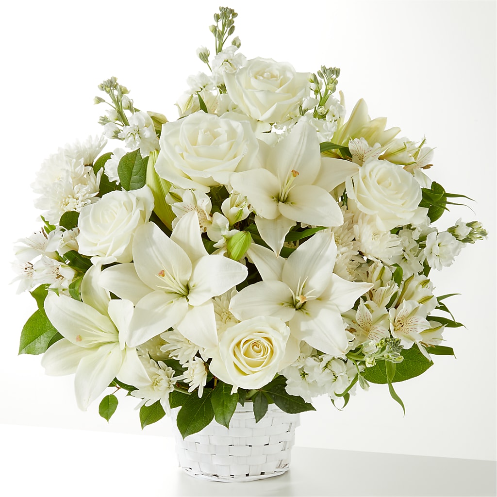 Peaceful Reflections Arrangement – Corner Flowers, Brooklyn NY