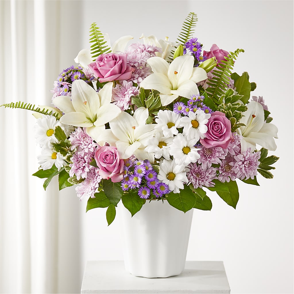 Warmest Thoughts Tabletop Basket – Corner Flowers, Brooklyn NY
