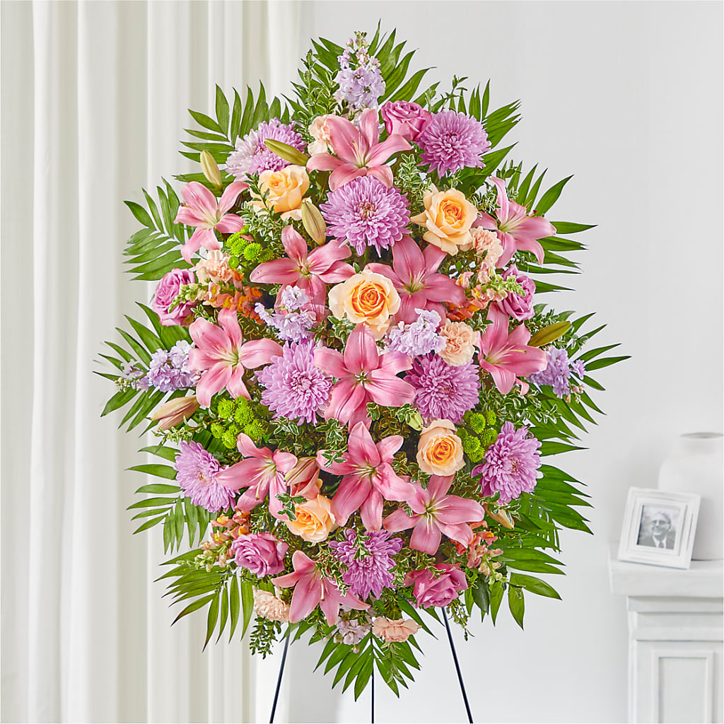 Love & Light Standing Spray – Corner Flowers, Brooklyn NY