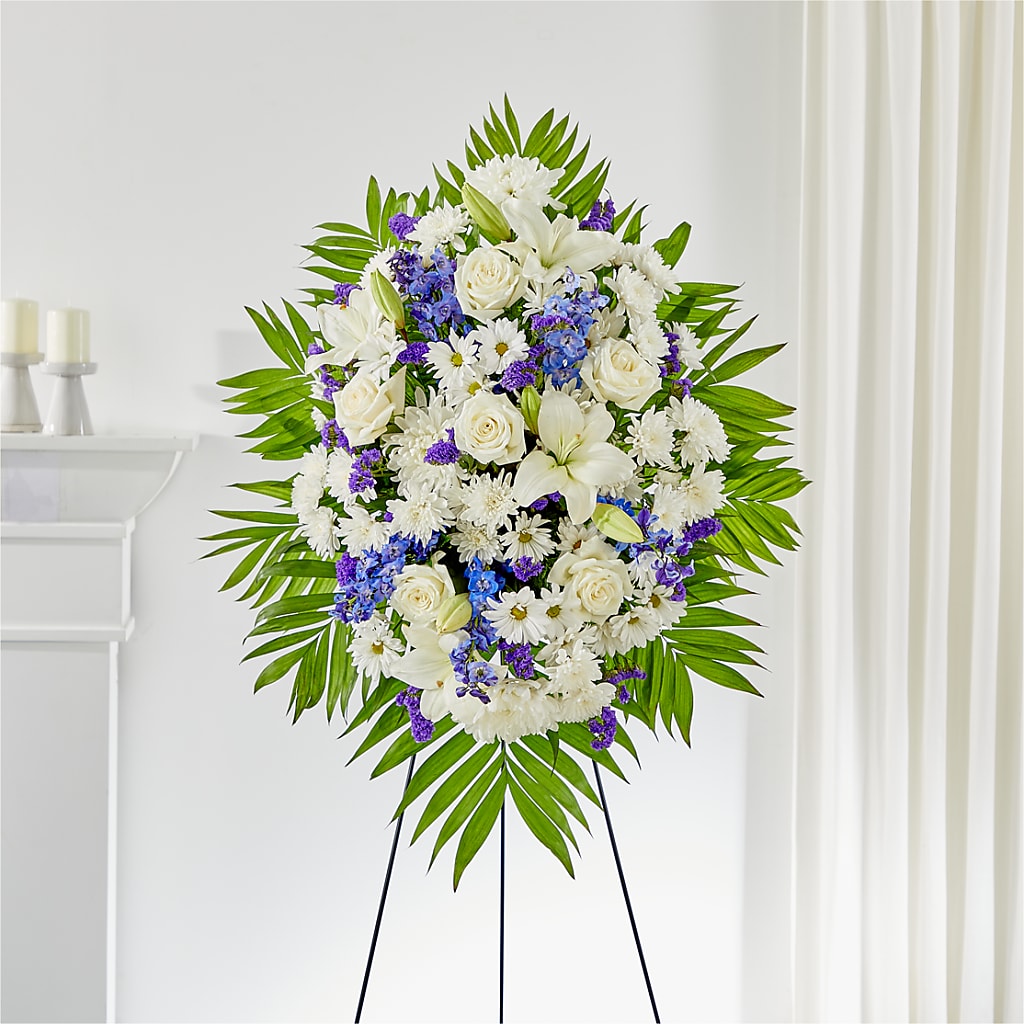 At Rest Standing Spray – Corner Flowers, Brooklyn NY