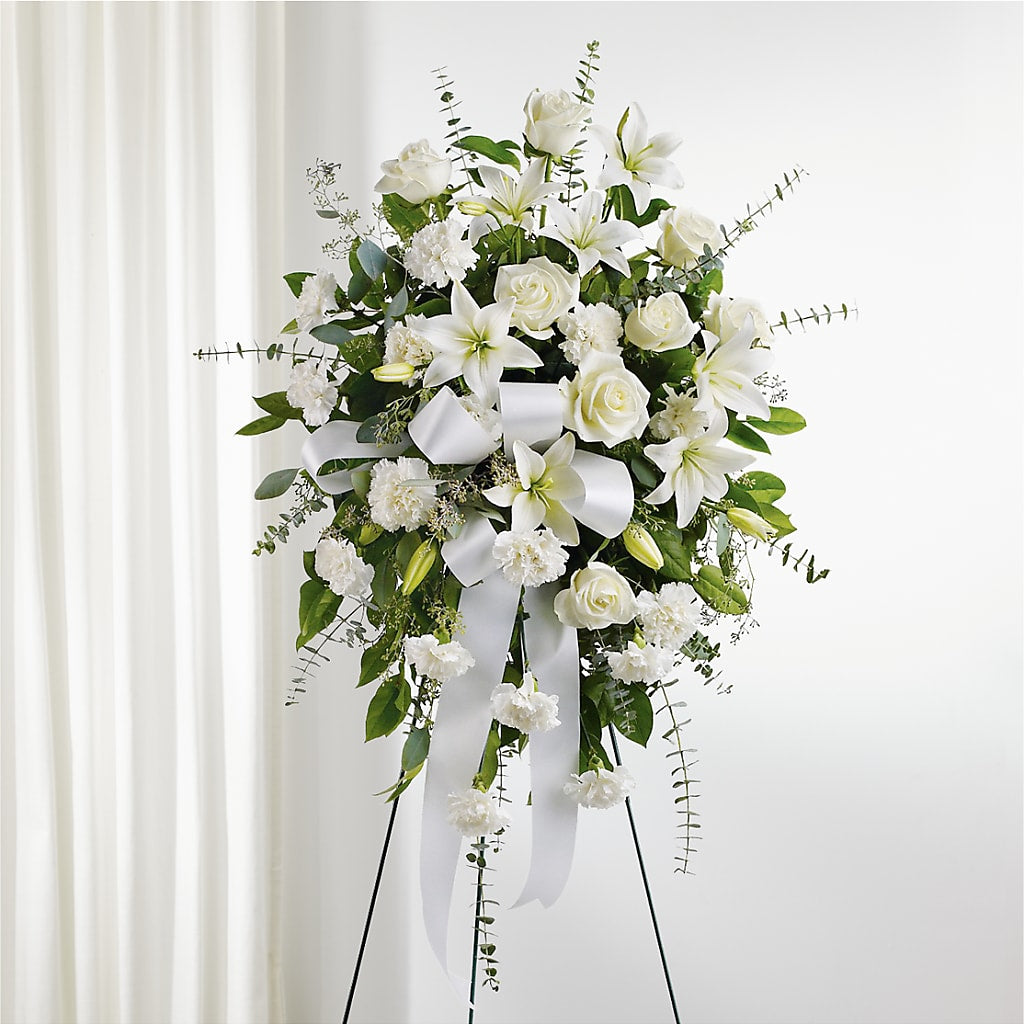 With Care Standing Spray – Corner Flowers, Brooklyn NY