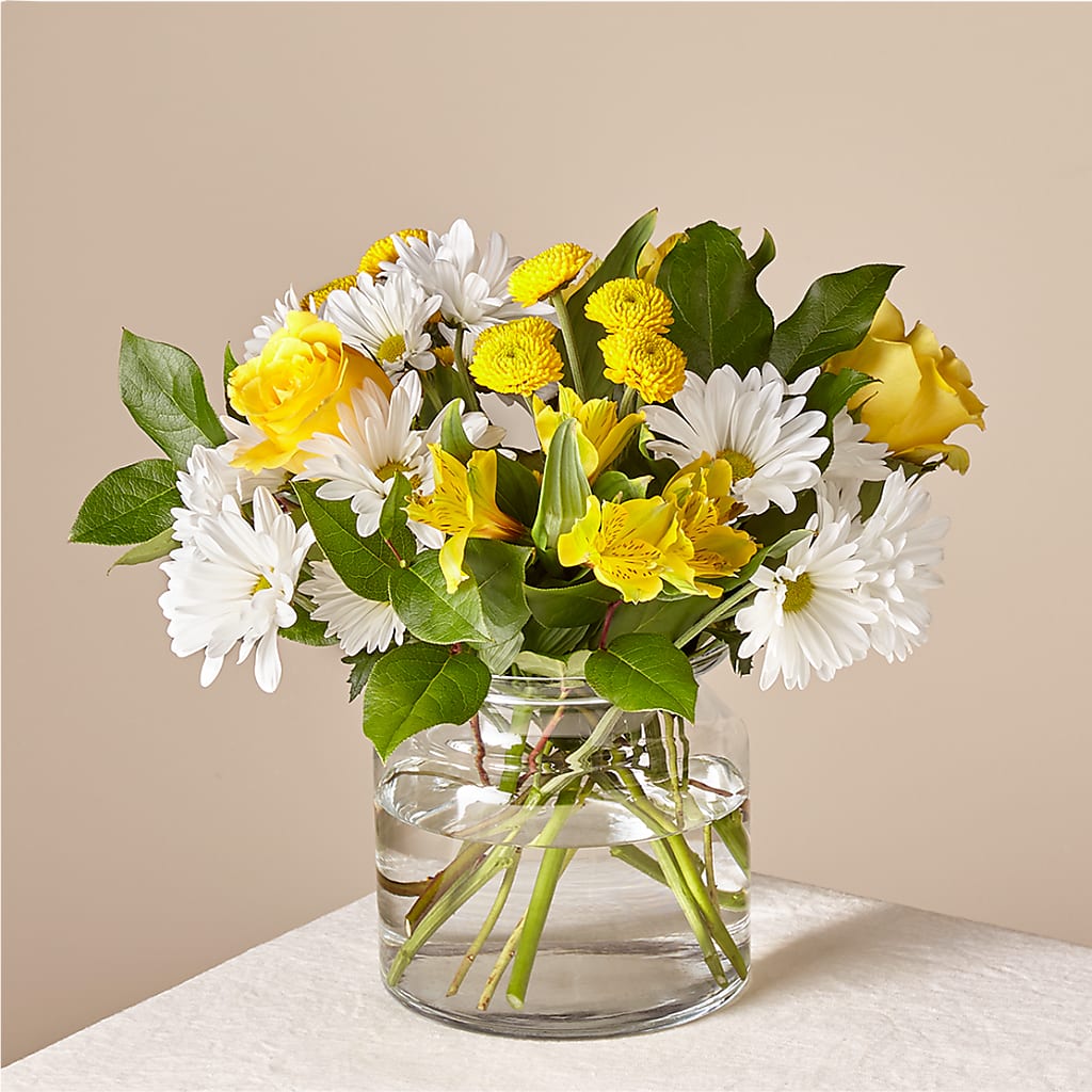 Sunny Sentiments Bouquet – Corner Flowers, Brooklyn NY
