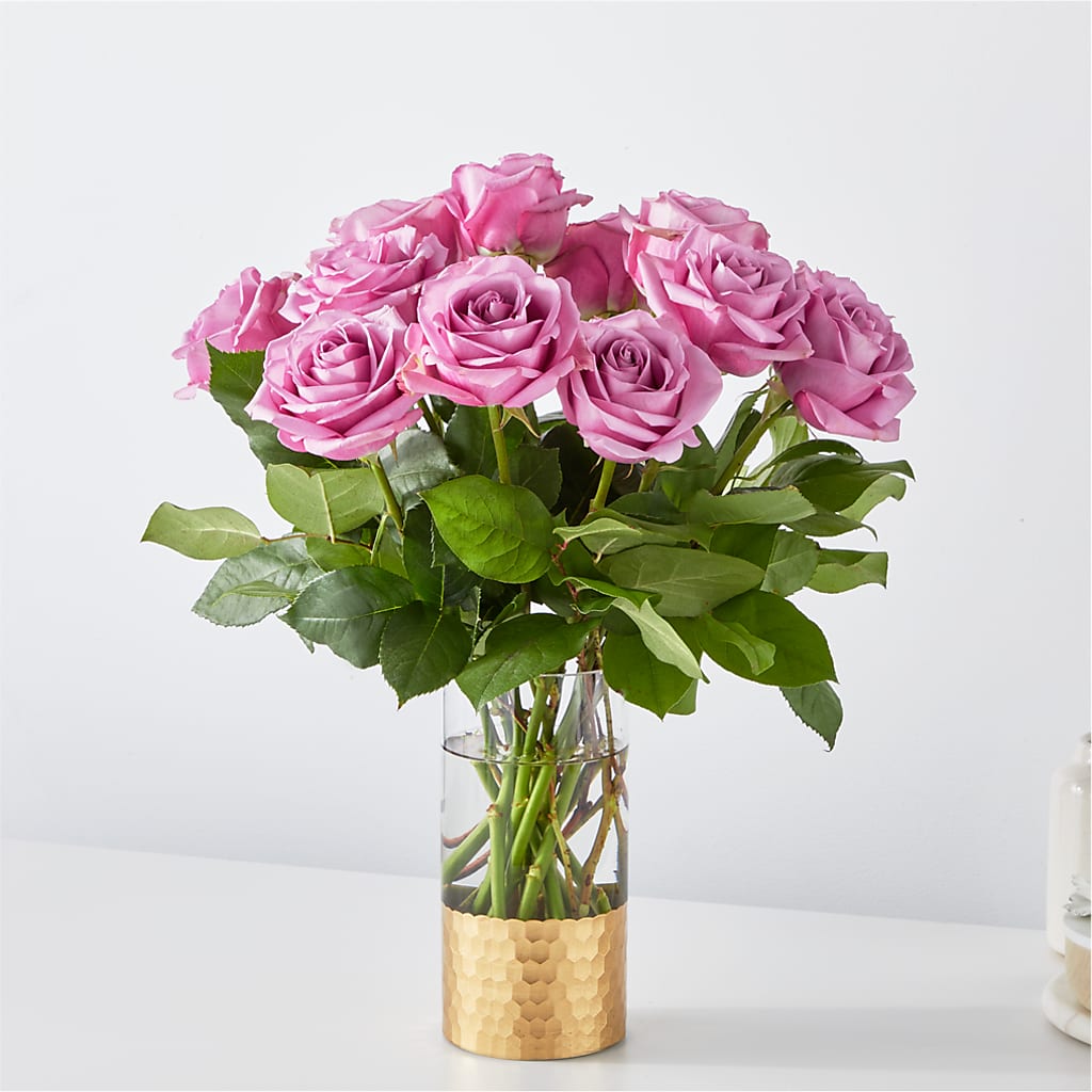 Secret Admirer Lavender Rose Bouquet – Corner Flowers, Brooklyn NY