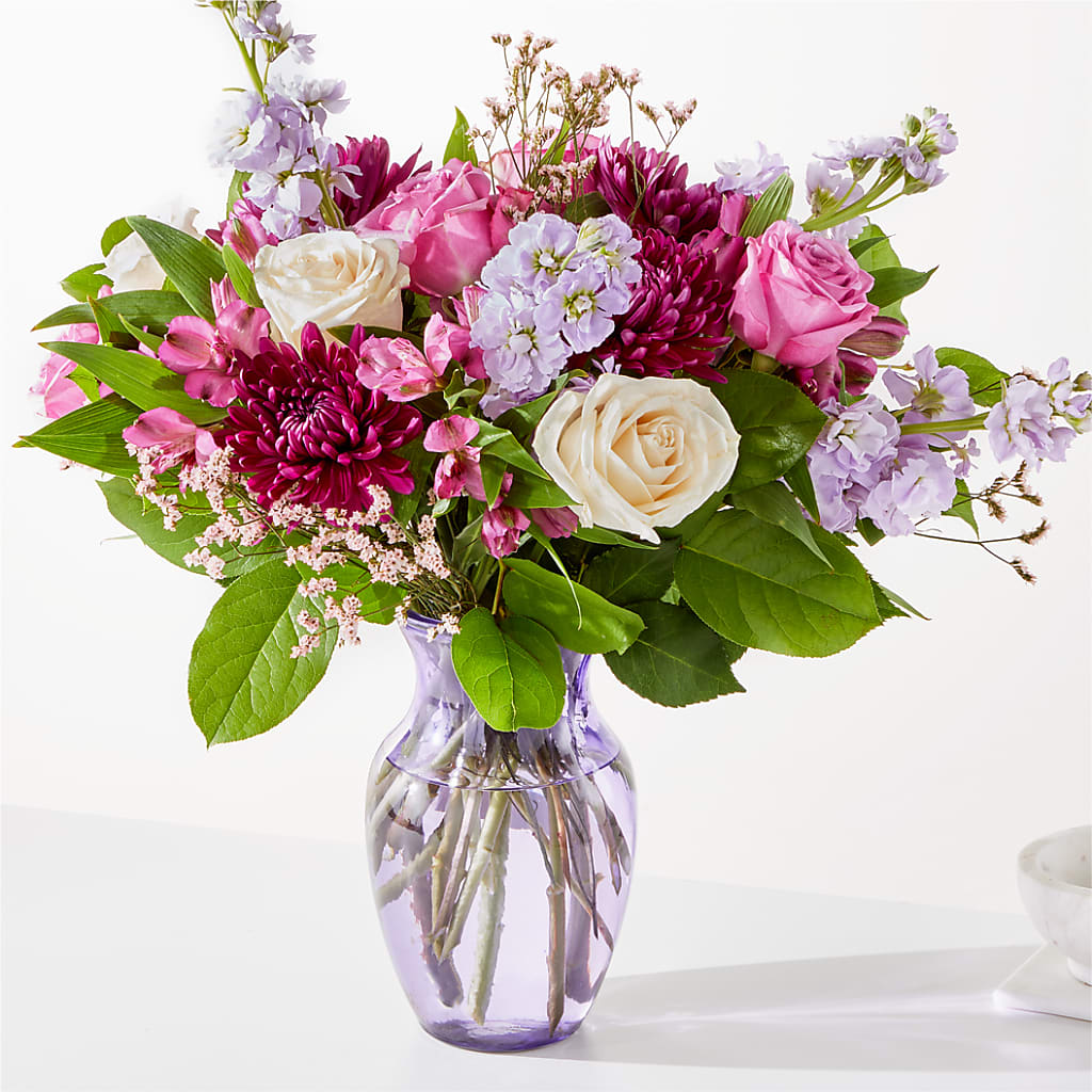 Amethyst Dreams Bouquet – Corner Flowers, Brooklyn NY