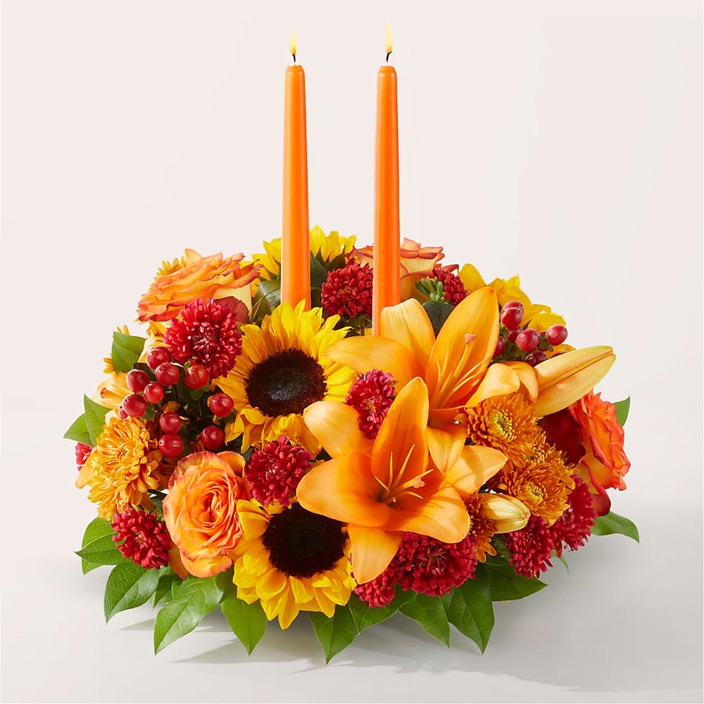 Grateful Centerpiece – Corner Flowers, Brooklyn NY